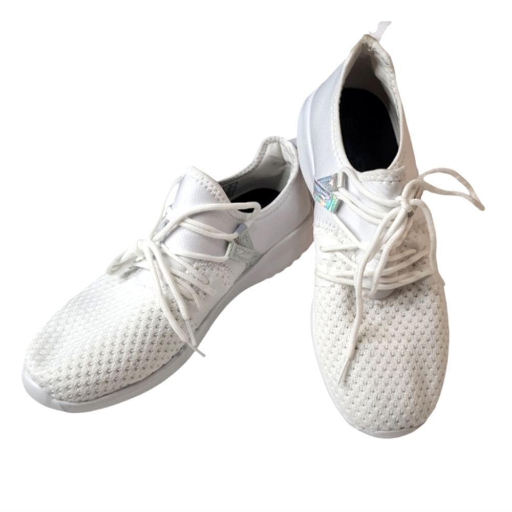 EUC Cross Trekkers women's light weight walker sneaker sz 9 white